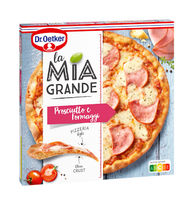 Dr. Oetker La Mia Grande Prosciutto e Formaggi pakastepizza 400 g