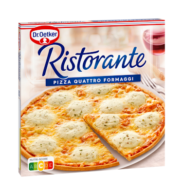 Dr. Oetker Ristorante quattro formaggi pizza 340g pakaste