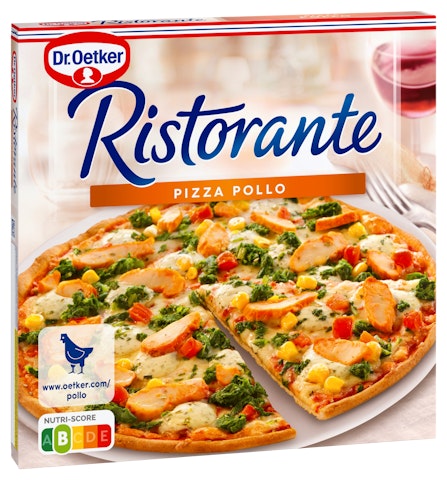 Dr. Oetker Ristorante pollo pizza 355g pakaste