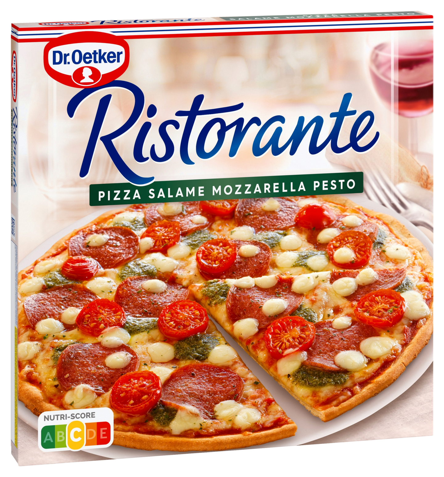 Dr. Oetker Ristorante salame mozzarella pesto pizza 360g pakaste