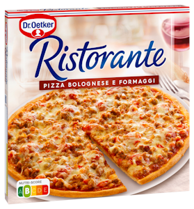 Dr. Oetker Ristorante bolognese e formaggi pizza 375g pakaste