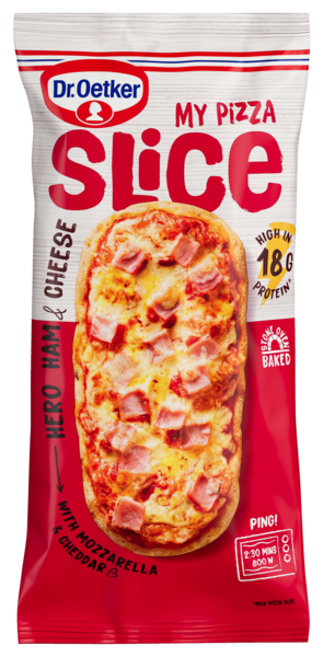 Dr. Oetker My Pizza Slice Ham&Cheese pakastepizzapala 140 g