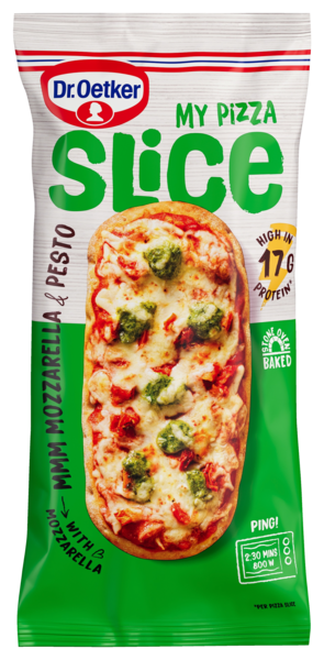 Dr. Oetker My Pizza Slice Mozzarella&Pesto pakastepizzapala 140 g