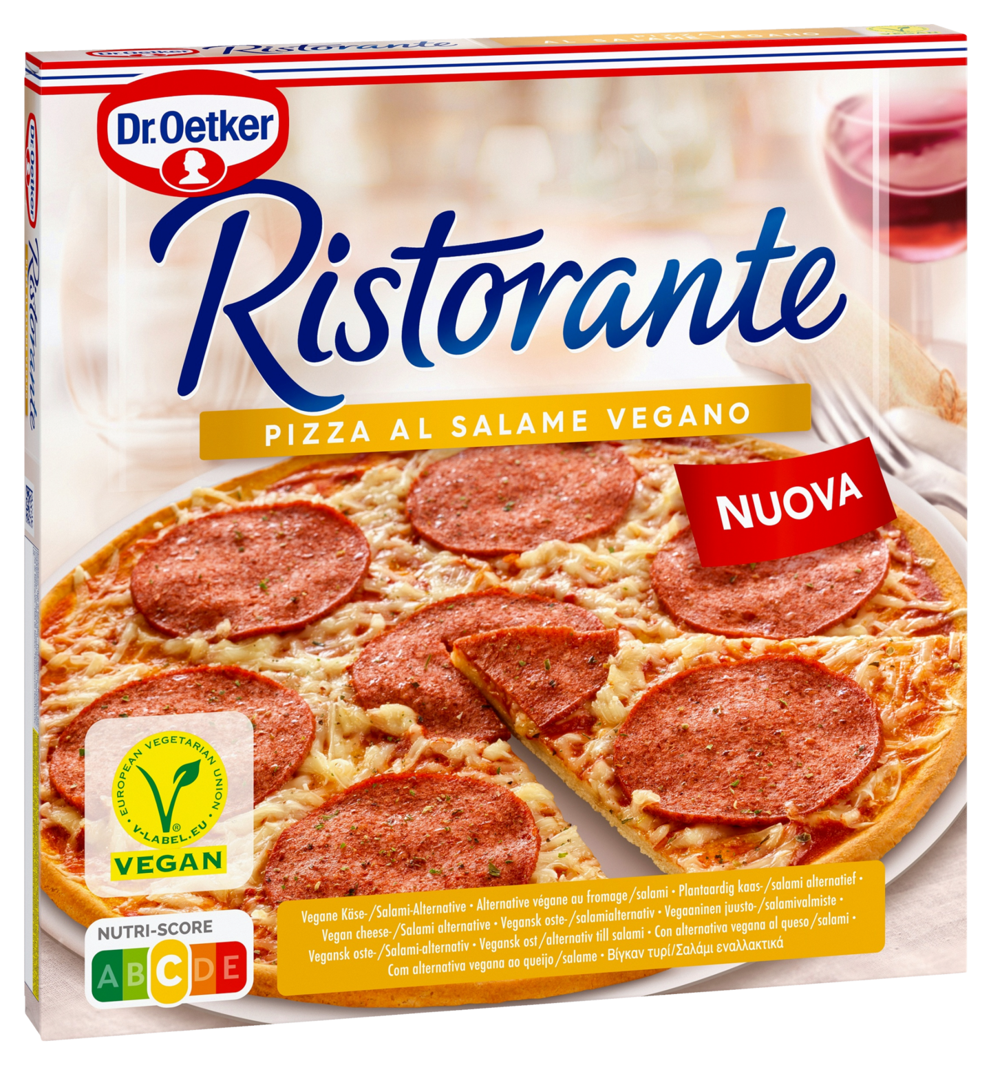 Dr. Oetker Ristorante al Salame Vegano pizza 295g pakaste