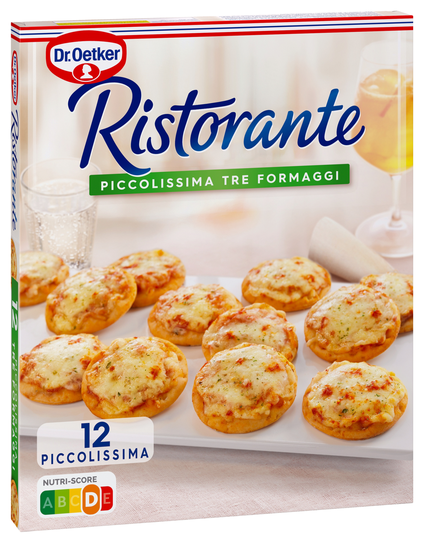 Dr. Oetker Ristorante Piccolissima Tre Formaggi pakasteminipizzat 288g pa