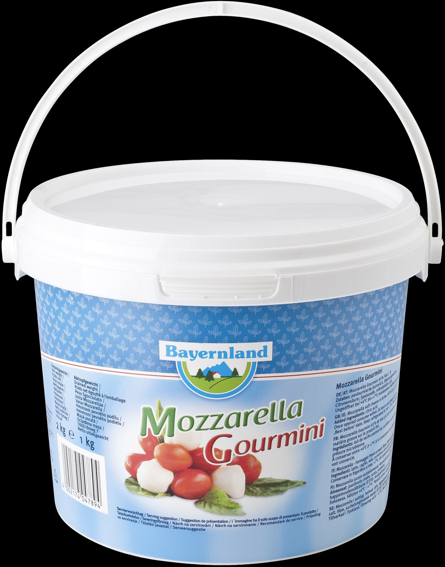 Gourmini mozzarella mini 1kg