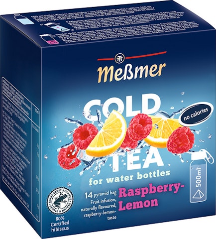 Messmer Cold Tea 14 ps Raspberry-Lemon