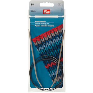 Prym pyöröpuikko 100cm alu harmaa 3,0