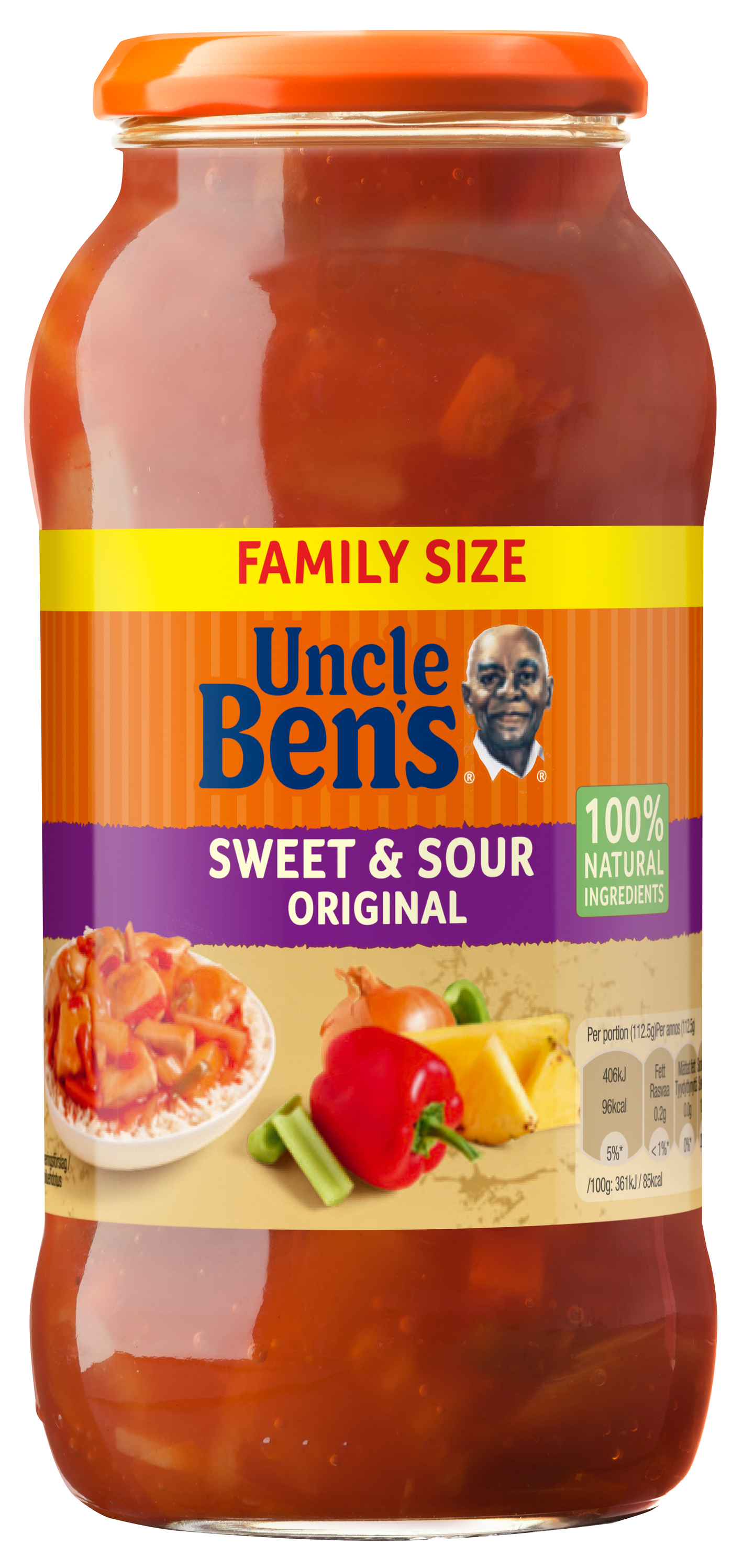 Uncle Ben's sweet & sour kastike 675g original KRuoka Verkkokauppa