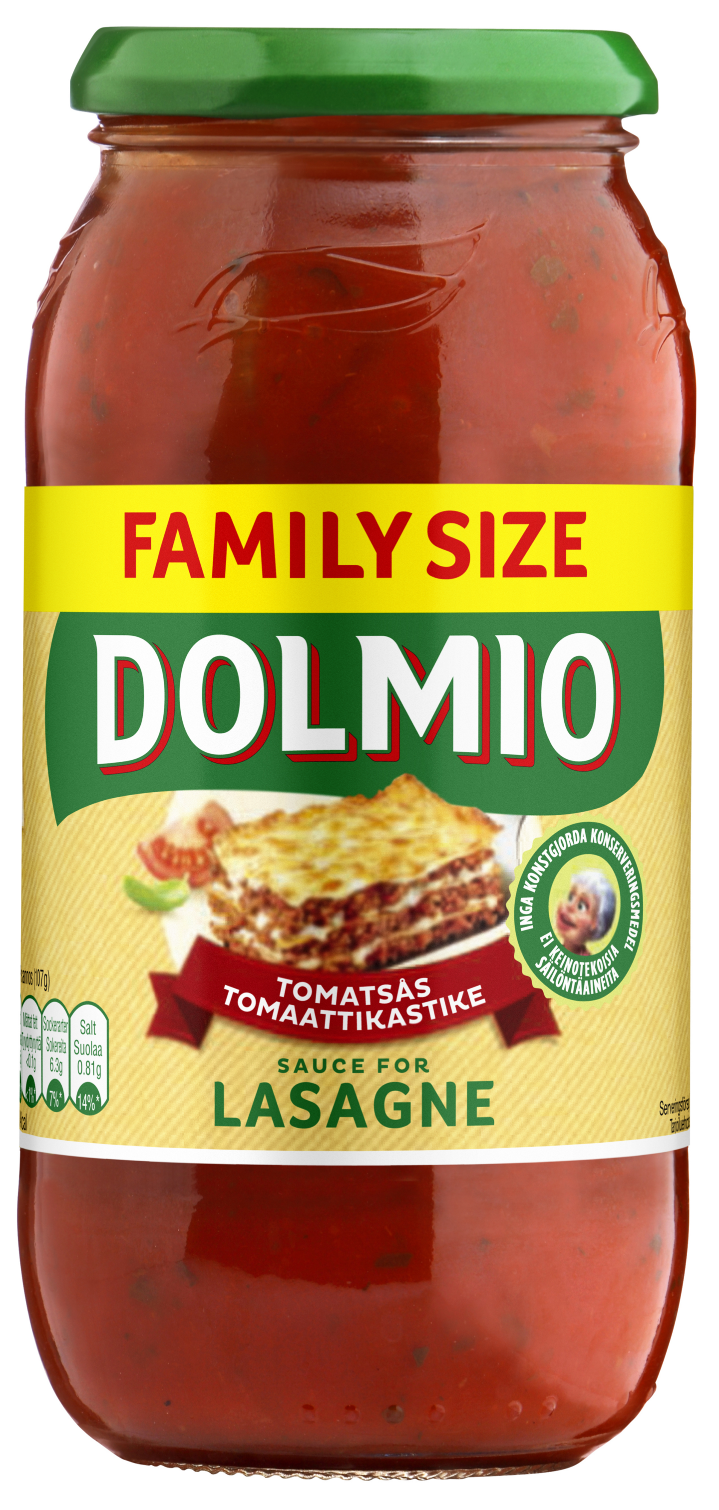 Dolmio Lasagne tomaattikastike 750g