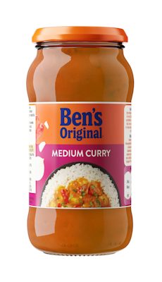 Ben's Original Medium Curry ateriakastike 440g