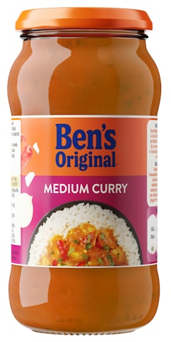 Ben's Original Medium Curry ateriakastike 440g