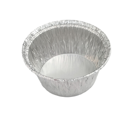 Pyöreä alumiinivuoka 80x38 mm, 100 kpl/pkt