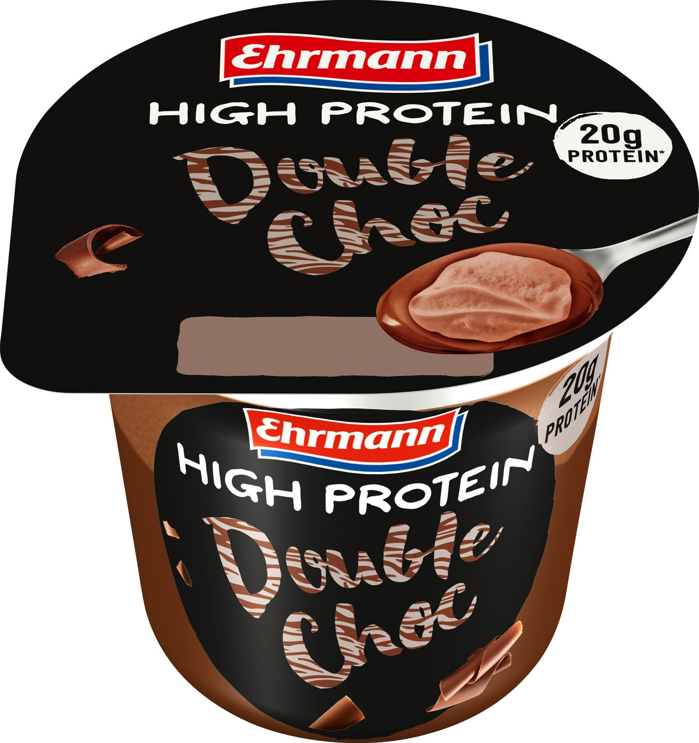 Ehrmann proteiinivanukas suklaakermavaahdolla 200g suklaa laktoositon