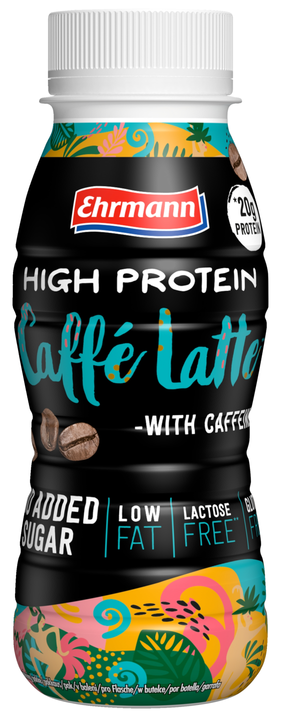 Ehrmann High Protein Drink 250ml Caffé Latte laktoositon