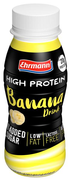 Ehrmann High Protein Drink 250ml banaani laktoositon