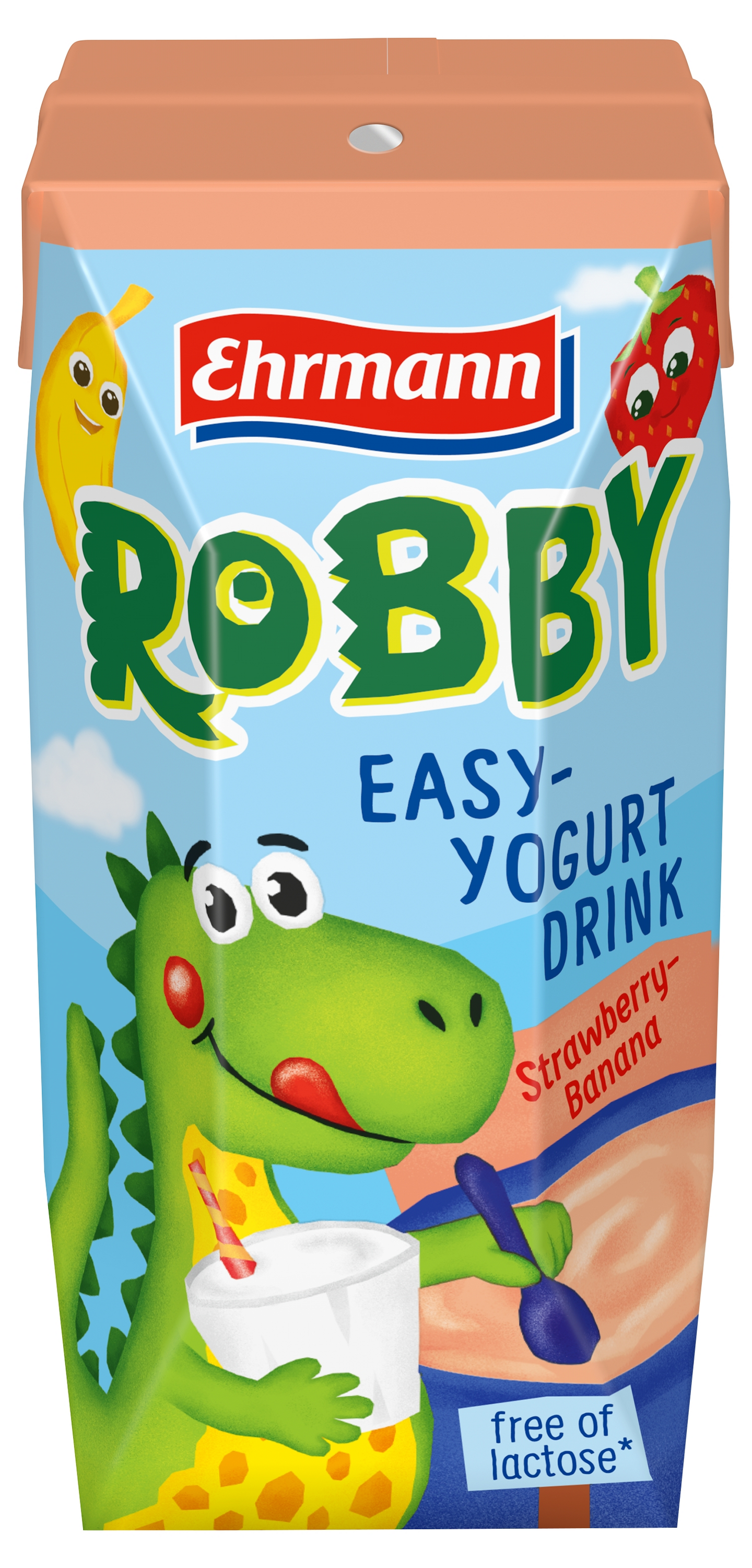 Robby Easy jogurttijuoma 200ml mansikka-banaani