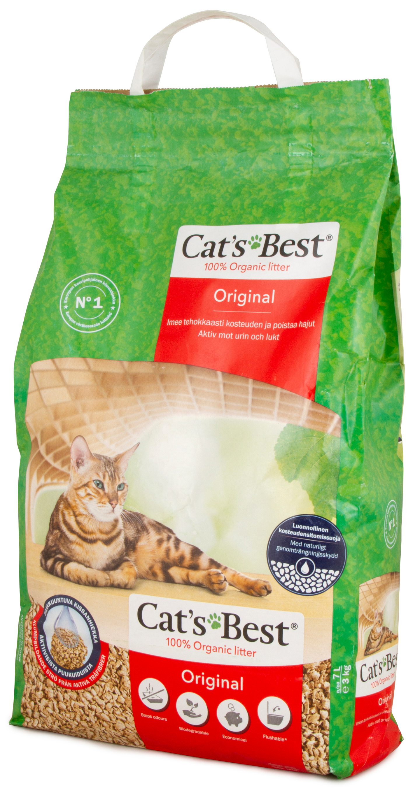 Cat's Best Original kissanhiekka 22x7L QPA