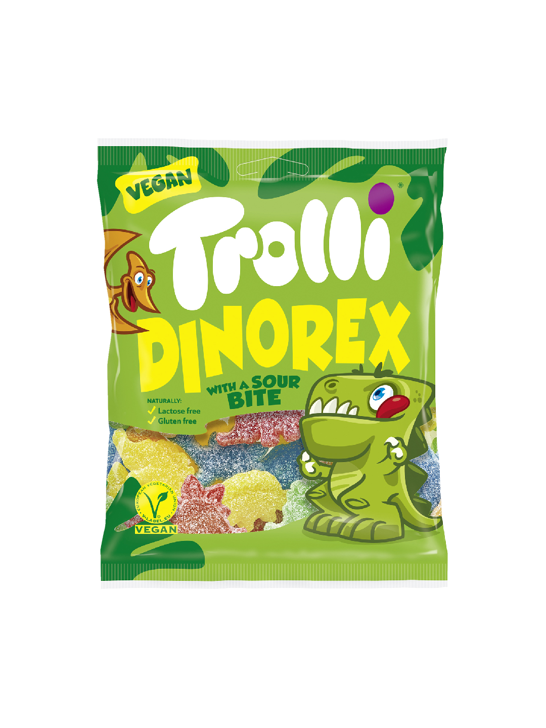 Trolli Dino Rex xtra sour 100g makeissekoitus