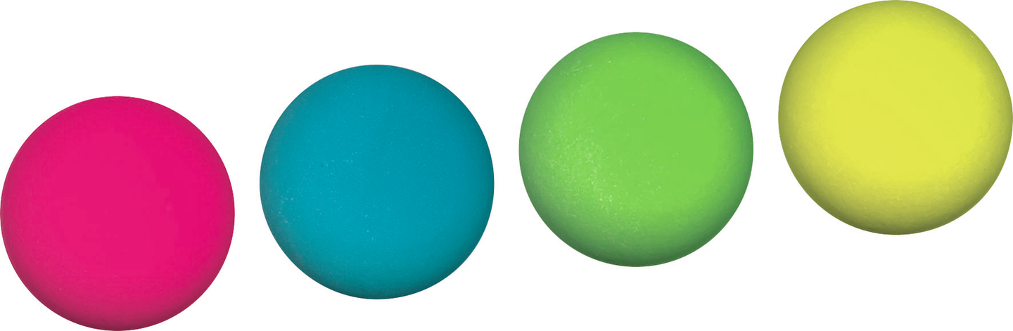 Kumipallo Flummi pimeässä hohtava väriilajitelma