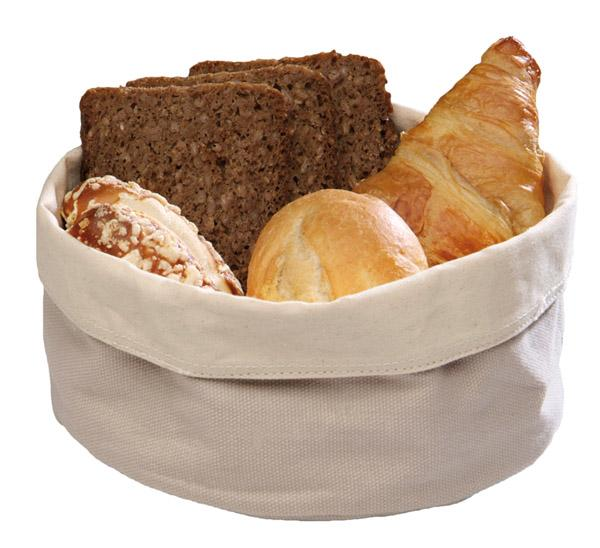 APS leipäpussi Ø 17 cm k. 11 cm vaaleanruskea