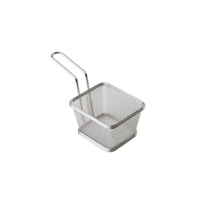 APS Snackholder fritti tarjoilukori 10x8,5x6,5cm, rst, pinottava