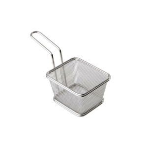 APS Snackholder fritti tarjoilukori 10x8,5x6,5cm, rst, pinottava