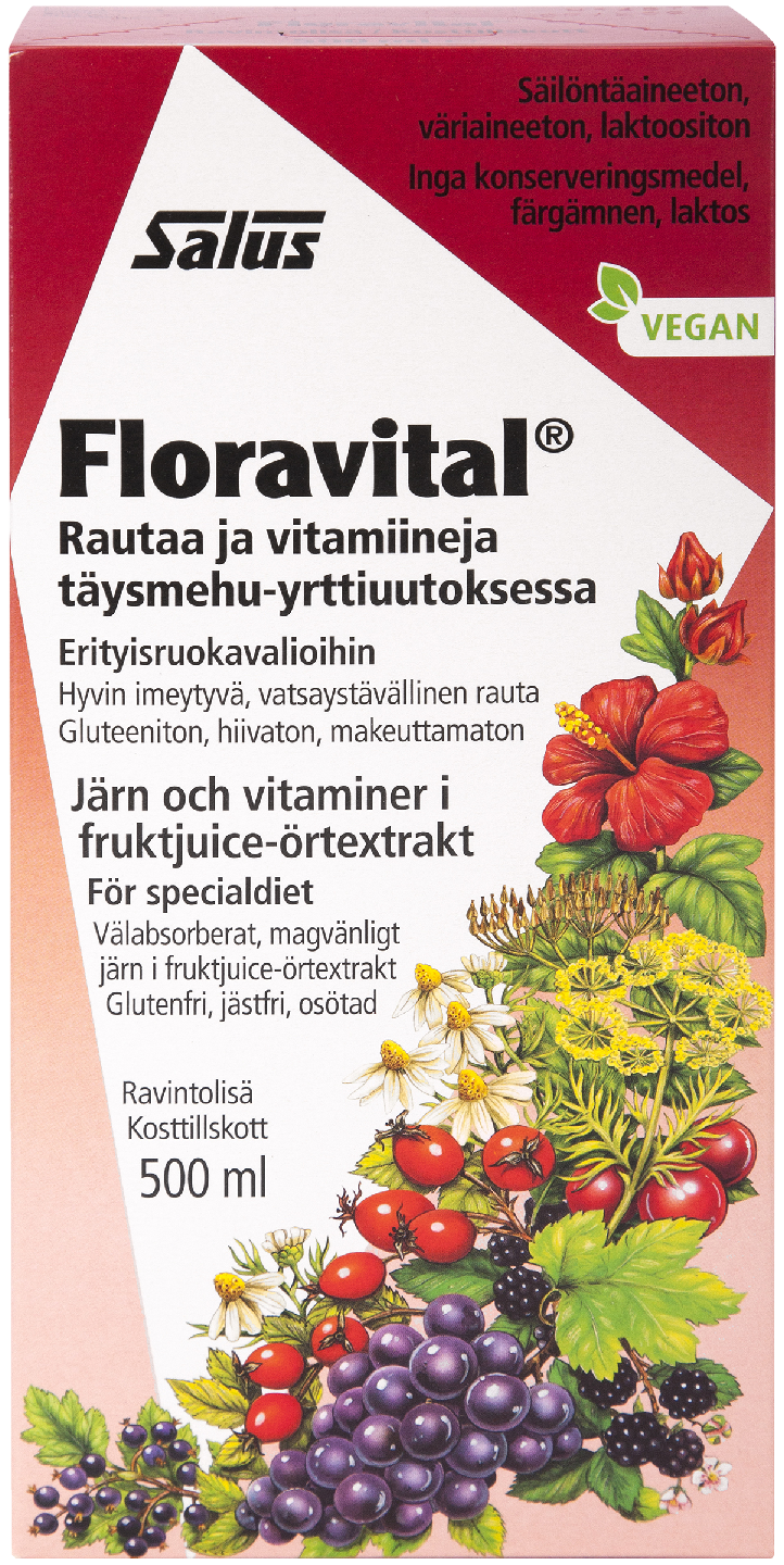 Salus Floravital 500ml rautavalmiste