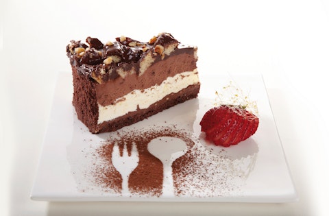 Rollfoods Suklaakakku Crunchy Style 1600g paloiteltu 12 annospalaan pakaste  | K-Ruoka Verkkokauppa