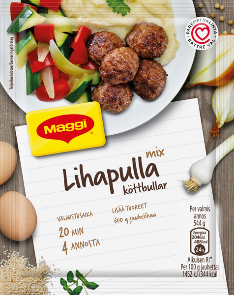 Maggi Mix Lihapulla -ainekset 90g