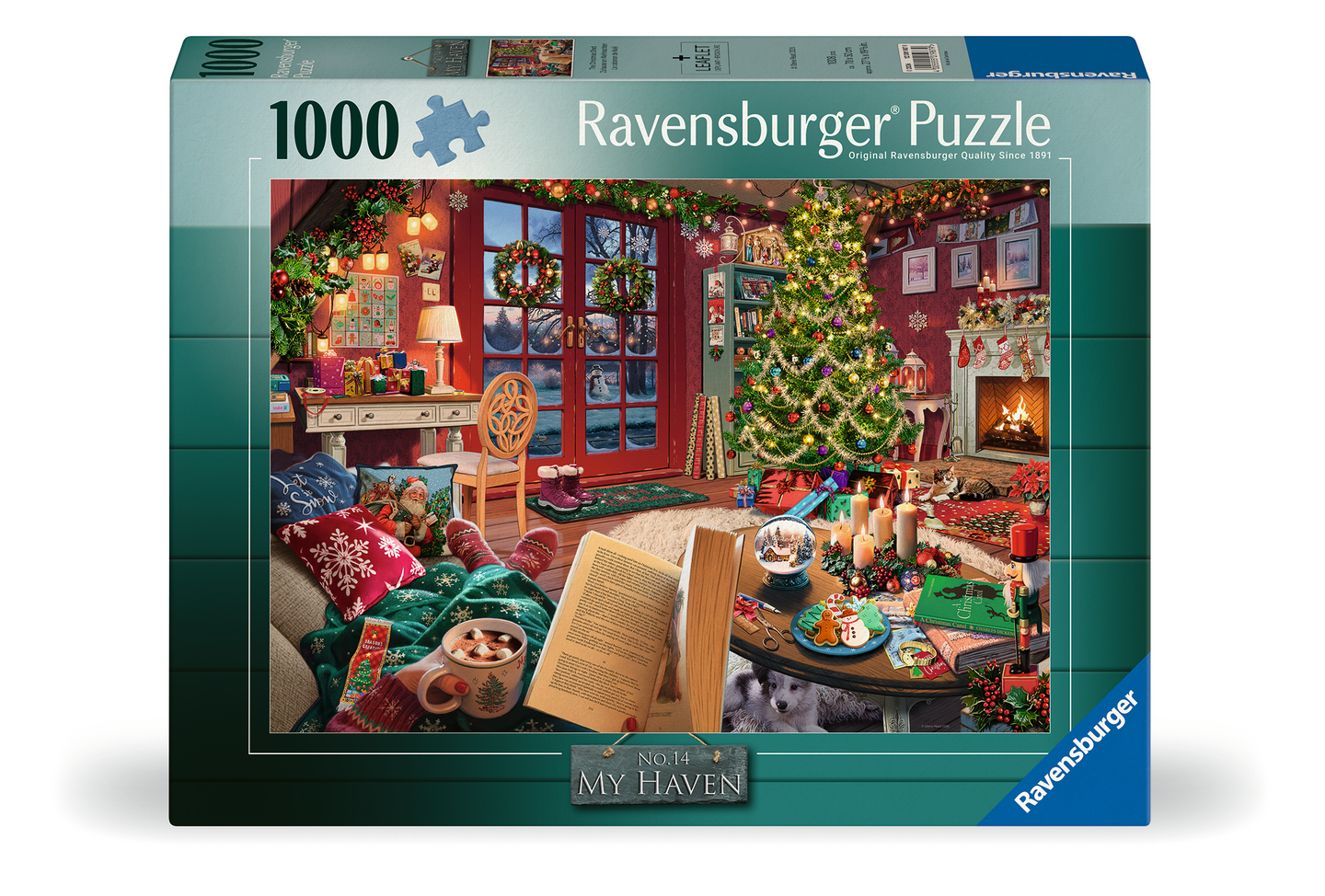 My Haven No14 Christmas Cabin 1000p