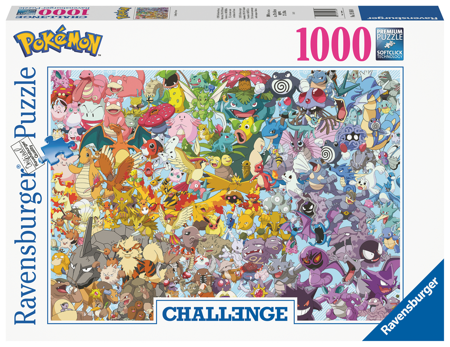 Challenge Pokémon 1000p