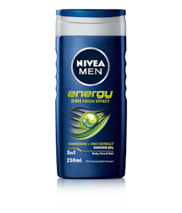 Nivea Men suihkugeeli 250ml Energy