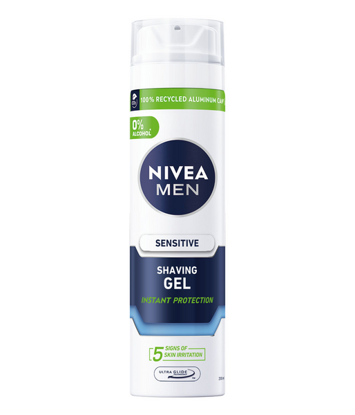 Nivea Men parranajogeeli 200 ml Sensitive