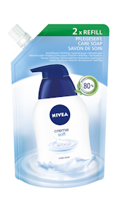 Nivea käsisaippua 500ml Creme Soft, täyttöpakkaus