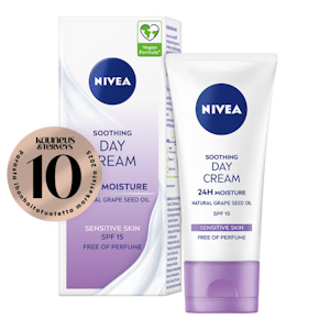 NIVEA 50ml Soothing Day Cream SK15 -päivävoide