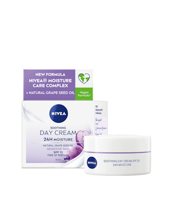Nivea päivävoide 50ml Soothing Day Cream SK15