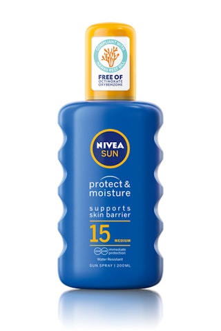 NIVEA SUN 200ml SK15 Protect & Moisture Sun Spray  -aurinkosuojasuihke