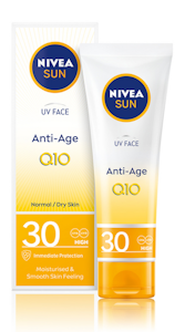 Nivea Sun aurinkovoide 50ml Face Cream Anti-Age Anti-Pigmentation SK30