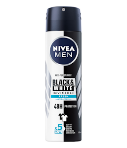 Nivea Men Deo Spray antiperspirantti 150ml Black & White Invisible Fresh