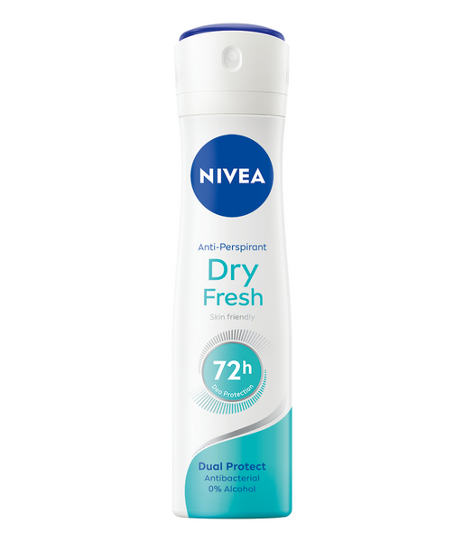 NIVEA 150ml Dry Fresh Deo Spray -antiperspirantti