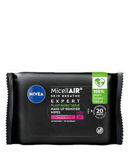 Nivea meikinpuhdistusliiinat 20kpl MicellAIR Expert Waterproof Make-up Removing Wipes