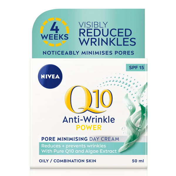 Nivea päivävoide 50ml Q10 POWER Anti-Wrinkle + Pore Refine Day Cream