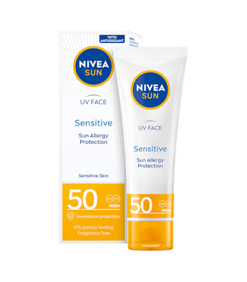 Nivea Sun kasvovoide 50ml sk50 UV Face Sensitive