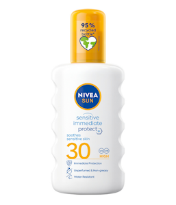 Nivea Sun aurinkosuojasuihke 200ml sk30 Sensitive Immediate Protect