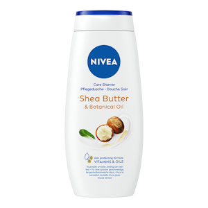 NIVEA 250ml Shea Butter & Botanical Oil Shower Gel -suihkusaippua