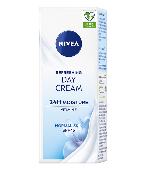 Nivea päivävoide 50ml Refreshing sk15