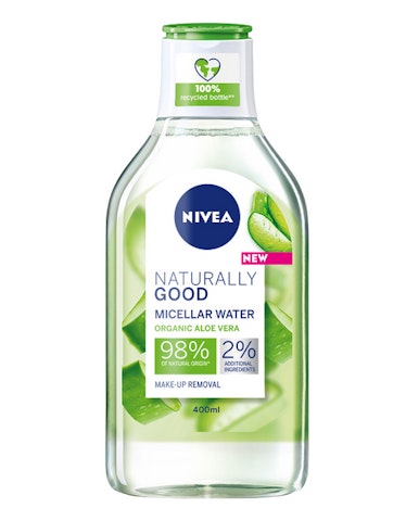 Nivea Naturally Good Micellar water puhdistusvesi 400ml organic aloe vera