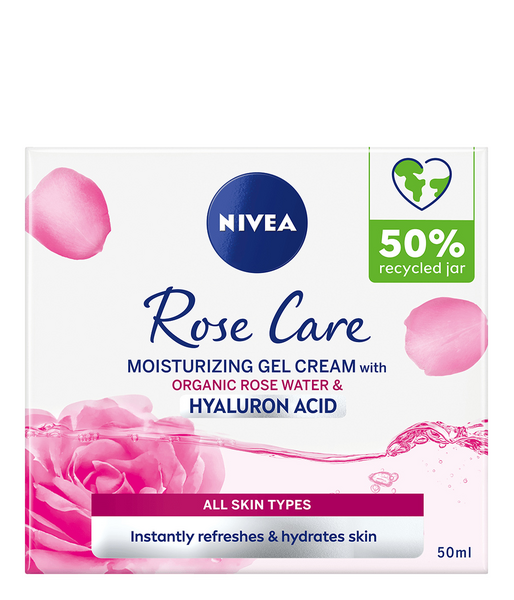 Nivea päivävoide 50ml Rose Care Gel-Cream