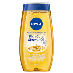 Nivea suihkuöljy 200ml Rich Caring Shower Oil